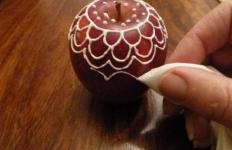 novogodišnji ukrasi od jabuka izrada
