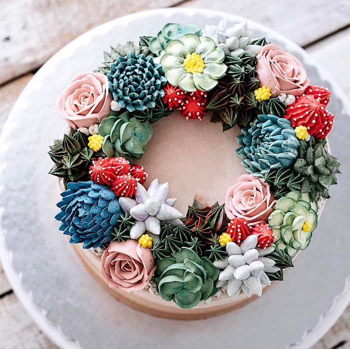 dekoracija-torte-šareno-cveće