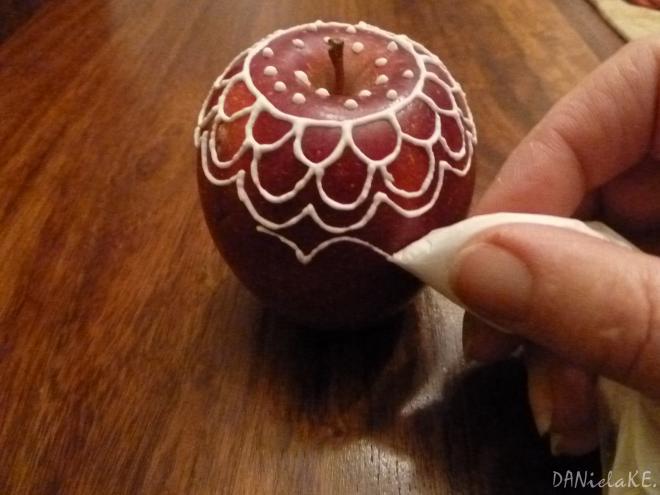 novogodišnji ukrasi od jabuka izrada