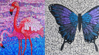Mozaik sa ljuskama od jaja