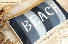 Jastuk za plažu od starog Jenasa - DIY (uradi sam).