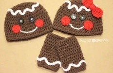 Novogodišnje kapice - gingerbread