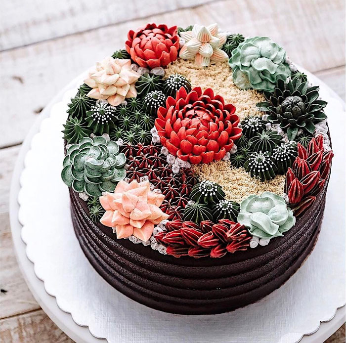 dekoracija-torte-sukulent
